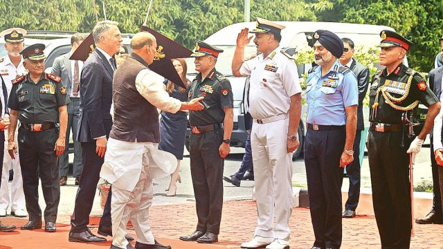 rajnath singh, rajnath singh, India Australia combat terrorism, terrorism, Australia-India Joint Research Project, Indian express news, current affairs