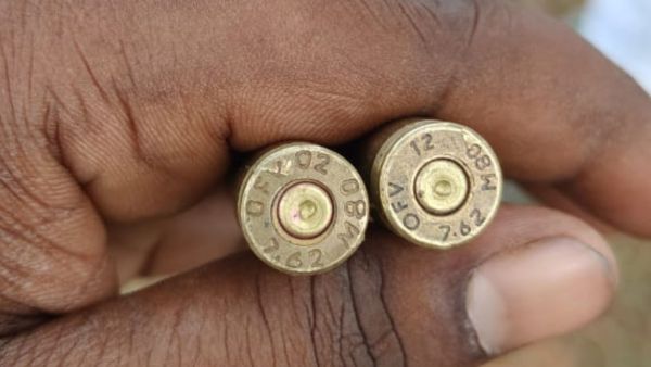Empty shells at the village site. Photo: Shubham Tigga 