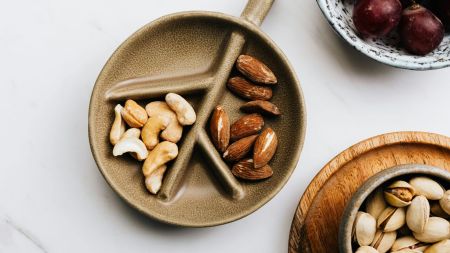 Almonds are superstars. Just a handful eaten with your meal can cut your blood sugar spike by almost 30%.