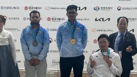 Rudransh Khandelwal medal
