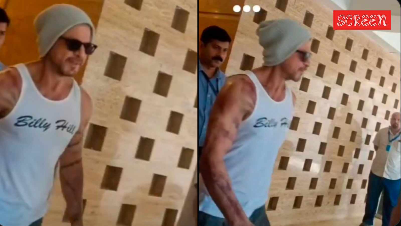 Shah Rukh Khan, who will next be seen in King along with daughter Suhana Khan, was recently clicked flaunting his chiseled physique, with prominent biceps and tattoos that instantly drew attention.