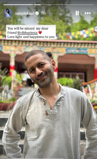 Simple Kaul's Instagram Story