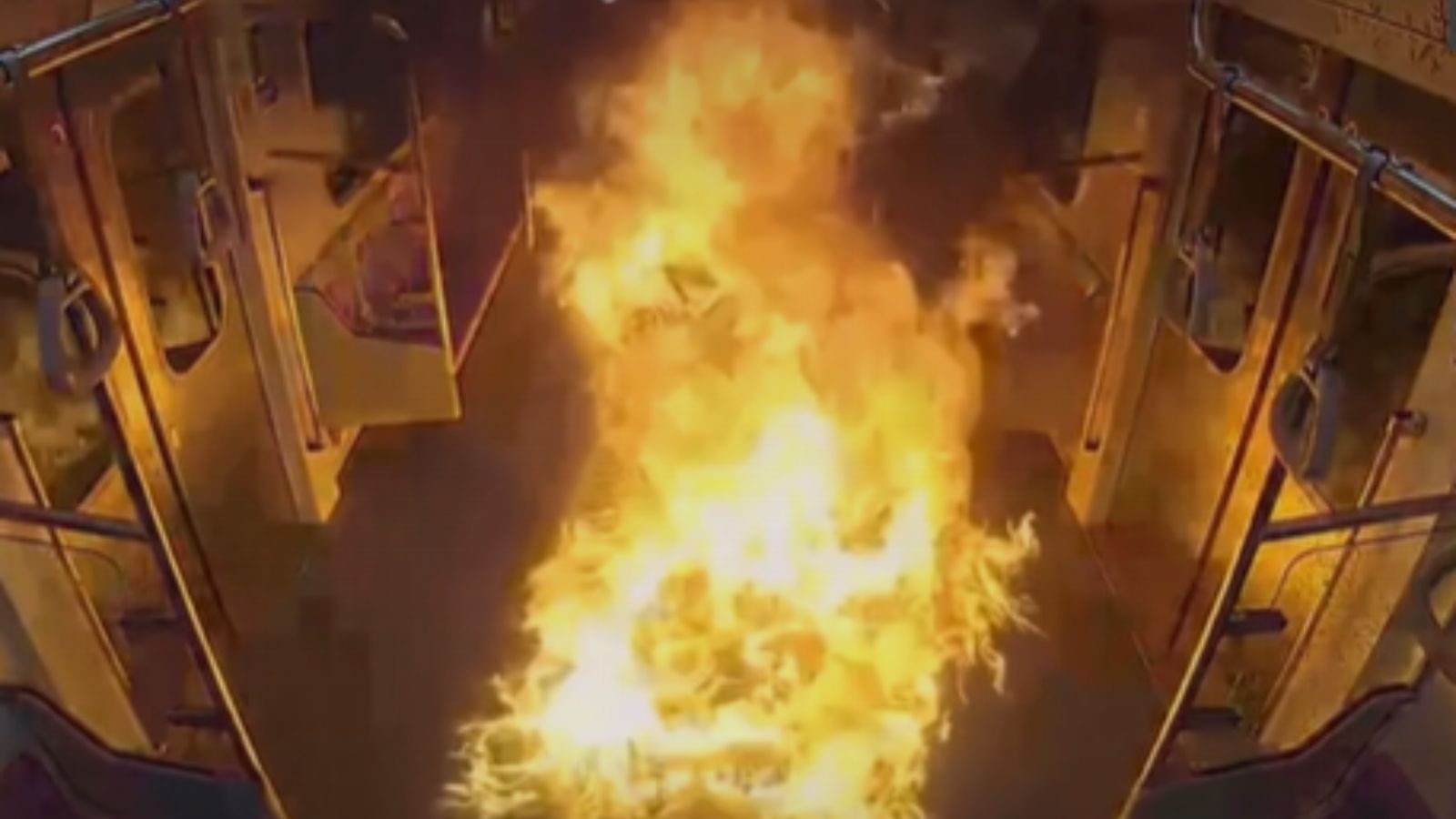 Watch Moment Seoul Man Sets Train On Fire 22 Hospitalised After Anger