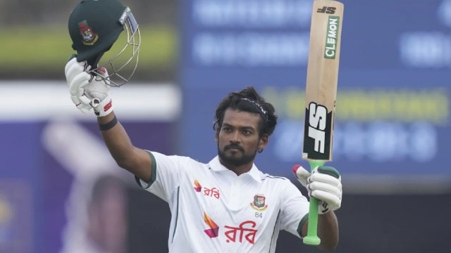 Najmul Shanto resigns as Bangladesh Test captain after the Sri Lanka series defeat. (AP)