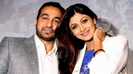 Shilpa Shetty along with her husband Raj Kundra