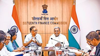 Siddaramaiah, Karnataka Chief Minister Siddaramaiah, higher central tax pool, higher central tax pool share, central tax, Indian express news, current affairs