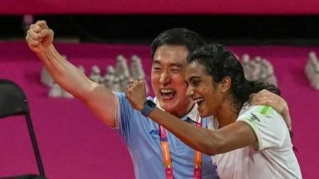 PV Sindhu wishes Park Tae Sang on birthday