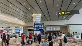 Singapore airport bomb hoax