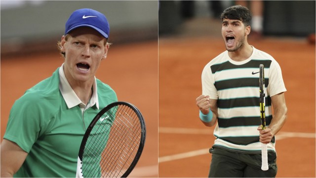 Carlos Alcaraz vs Jannik Sinner French Open 2025 Final Live