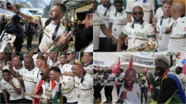 South Africa proteas WTC homecoming