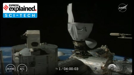 SpaceXDragonDockingISS