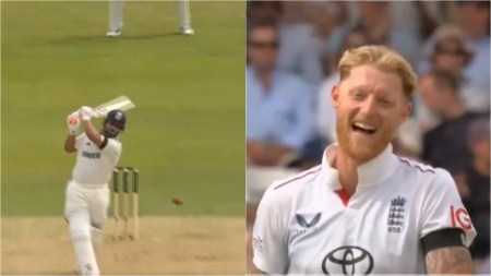 Rishabh Pant Ben Stokes reaction