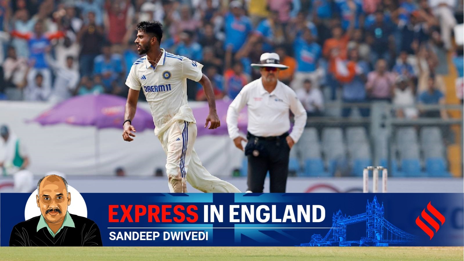 India vs England 2nd Test washington Sundar