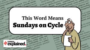 This word means: Sundays on Cycle