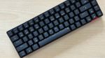 The RGB lights add to the overall typing experience.