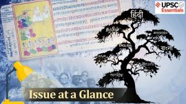 UPSC, issue at a glance , mains, India’s Linguistic Landscape: From constitutional safeguards to endangered languages