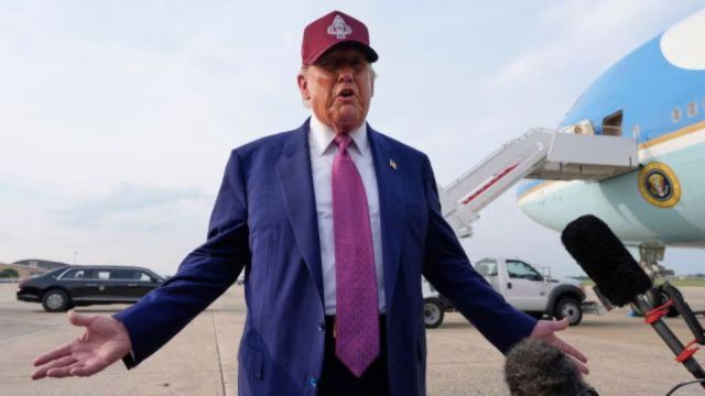 US President Donald Trump