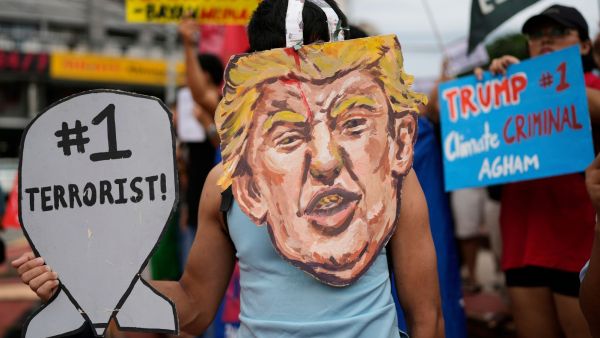 US Philippines Iran protests