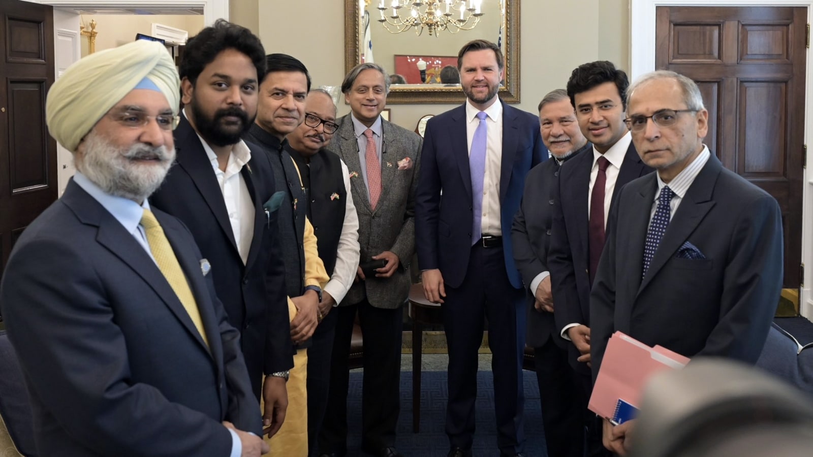 Tharoor-led group meets US VP Vance on counter-terrorism cooperation