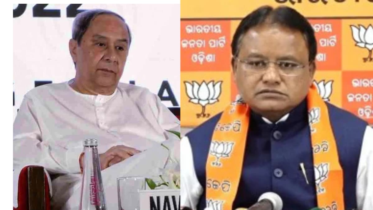 CM Majhi's 'PR blitz' vs Naveen Patnaik's offensive — gloves off in BJP, BJD battle | Political Pulse News - The Indian Express