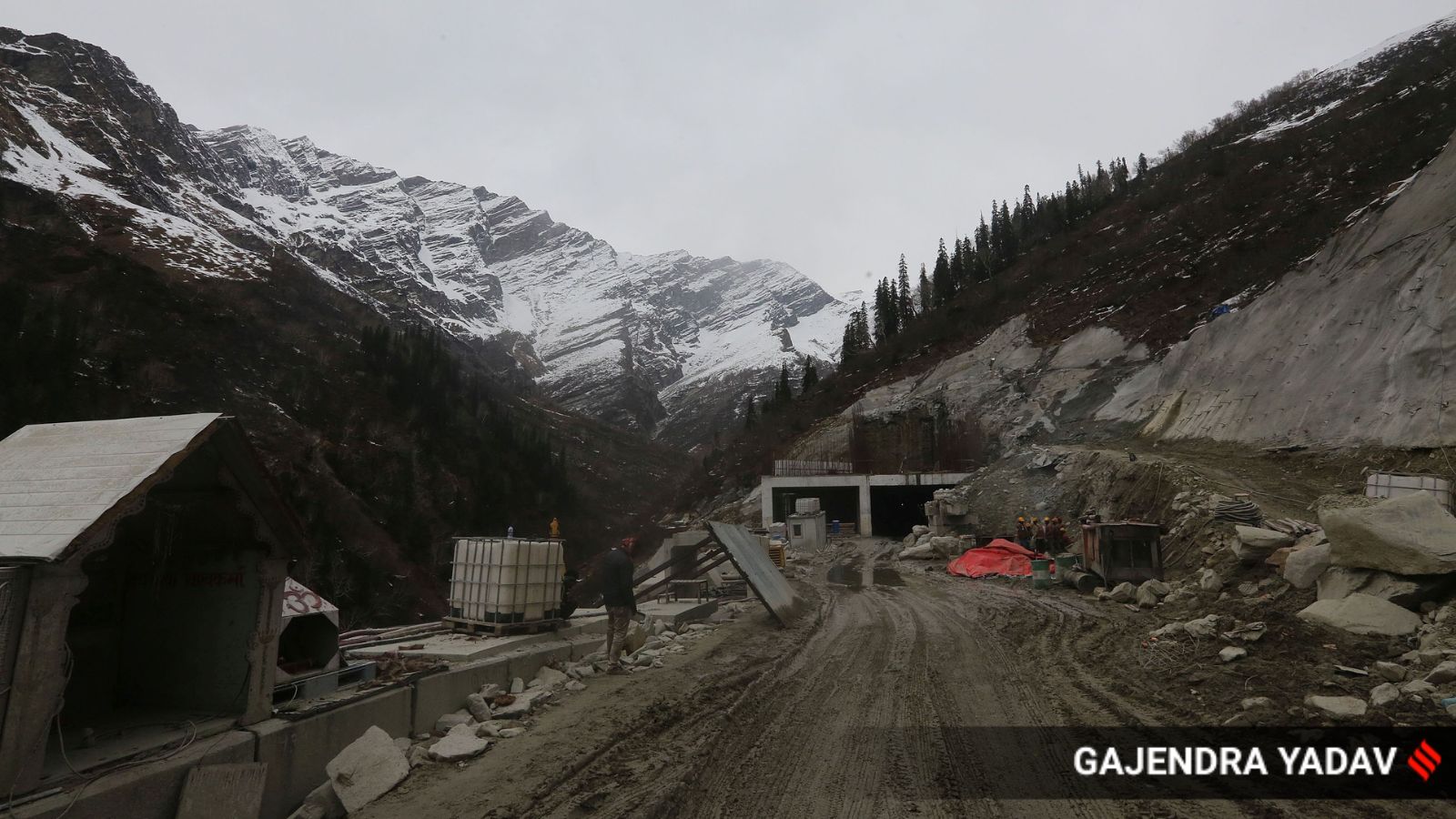 rescue operations Himalaya glacier burst climate change environment day