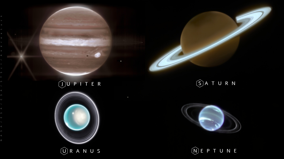 Neptune and Uranus will be very close this month.