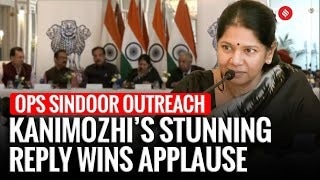 What’s India’s National Language? Kanimozhi’s stunning reply wins applause in Madrid