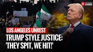 Los angeles protest trump unleashes national guards on anti ice