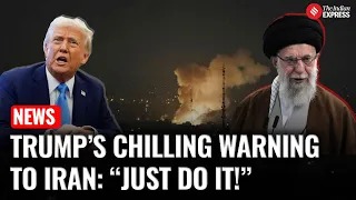 Trump to iran make nuclear deal before theres nothing left-The Indian ...