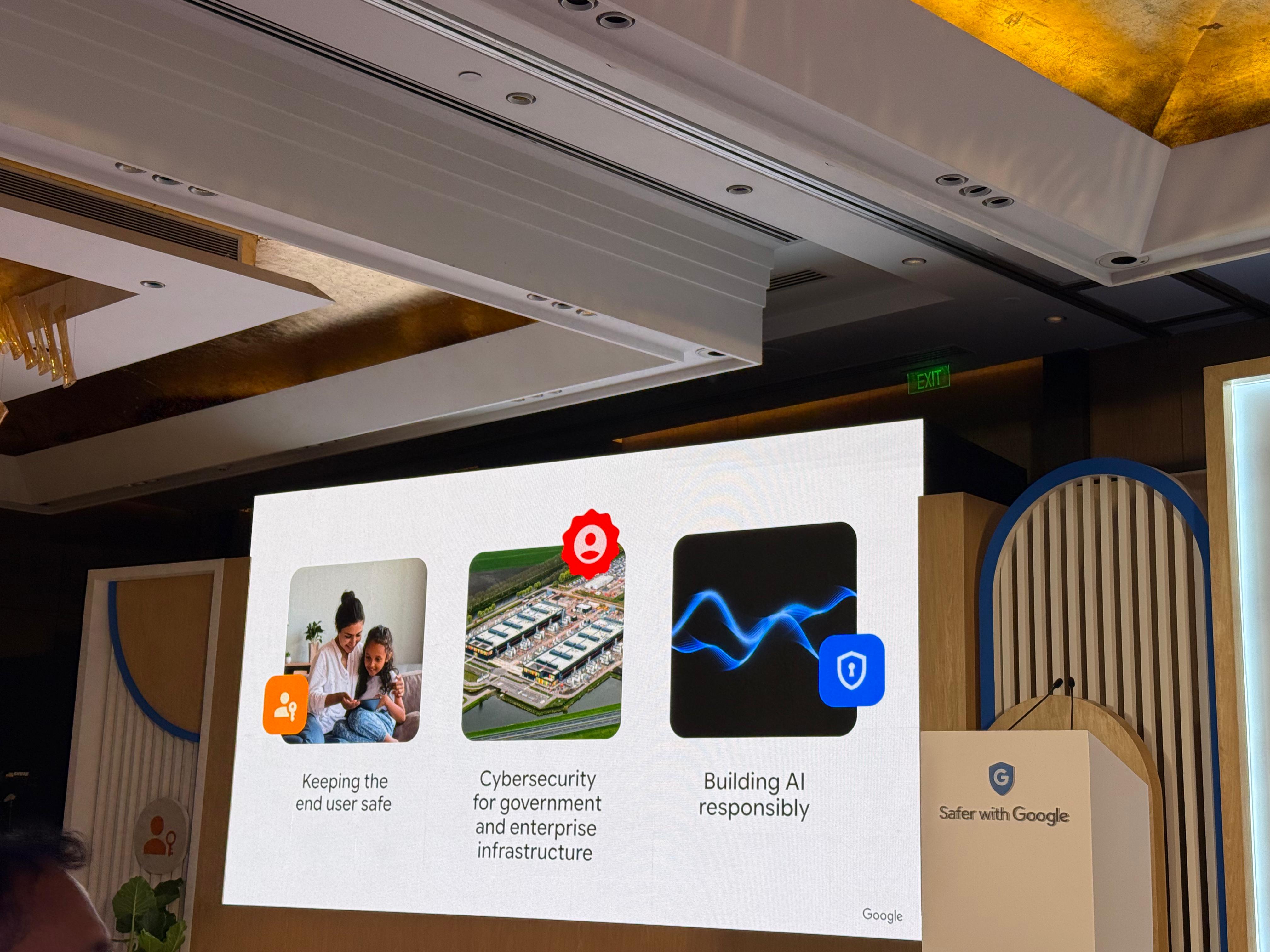 Google’s Safety Charter is built on three fundamental pillars. 