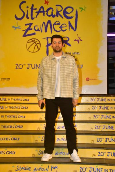 المشاهير في Sitaare Zameen Par Premiere Night (الصورة: Varinder Chawla)