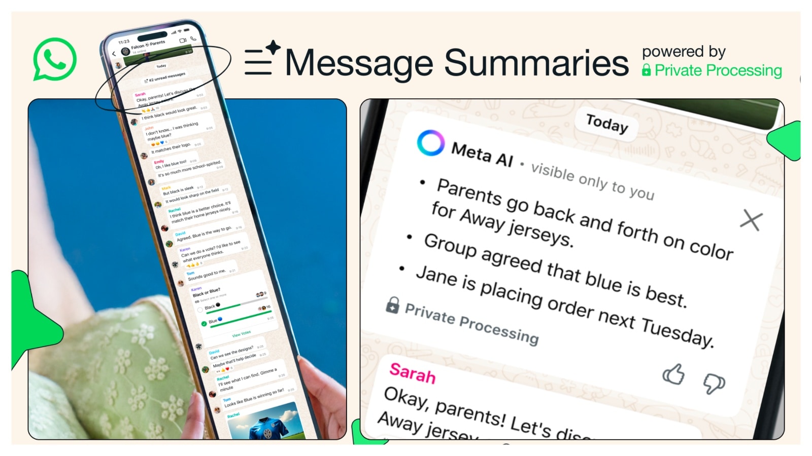 WhatsApp brings AI summaries to chat messages: Here’s how it works