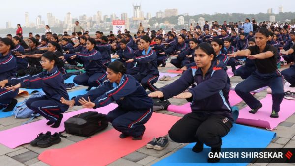 Yoga Day in Mumbai