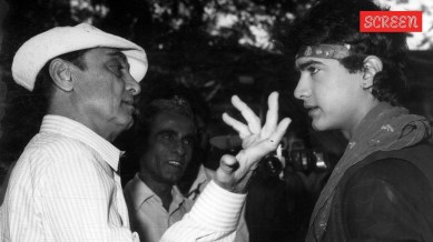 Aamir Khan with his father Tahir Hussain