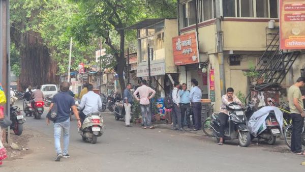 Accident site (Express Photo)