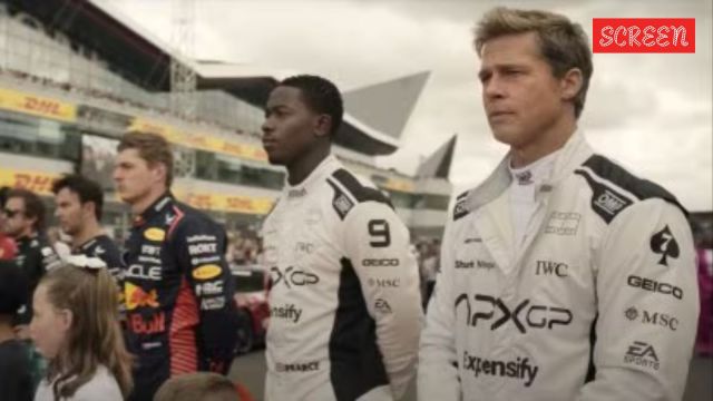 Brad Pitt and Damson Idris in F1