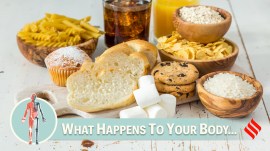 When our diet has insufficient carbohydrates, there are a few things that happen