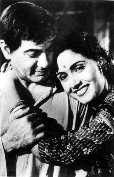 Motilal and Sulochana in Film Ab Dilli Dur Nahin (Express Archive Photo)