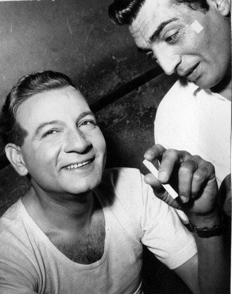 Motilal actor-director with a cigarette. (Express Archive Photo)