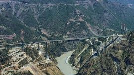 chenab railway bridge