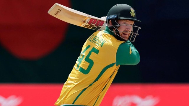 Heinich Klaasen announced his international retirement on Monday.