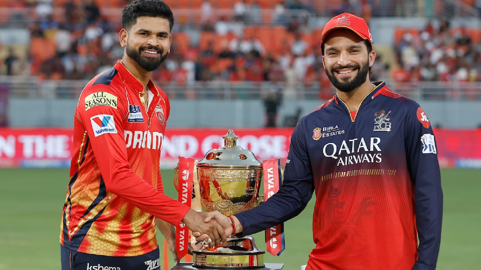 RCB vs PBKS IPL 2025 Final: Benglauru and Punjab will both eye their first title in Ahmedabad. (BCCI)