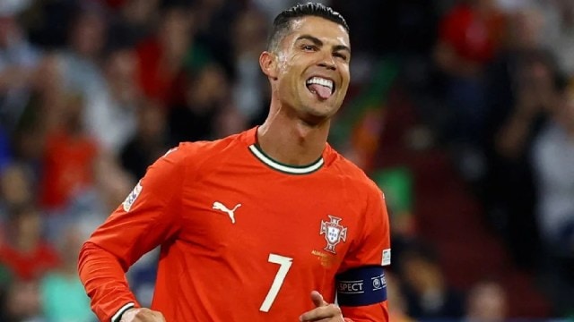 نهائي دوري الأمم: يحمل هدف الكابتن المهني لكابتن البرتغال كريستيانو رونالدو حاليًا في 937 (رويترز)