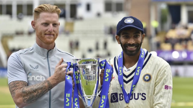 he Pataudi Trophy came into existence in 2007 to celebrate India's 75th anniversary of their first Test in 1932 and was last played in 2022. (AP)