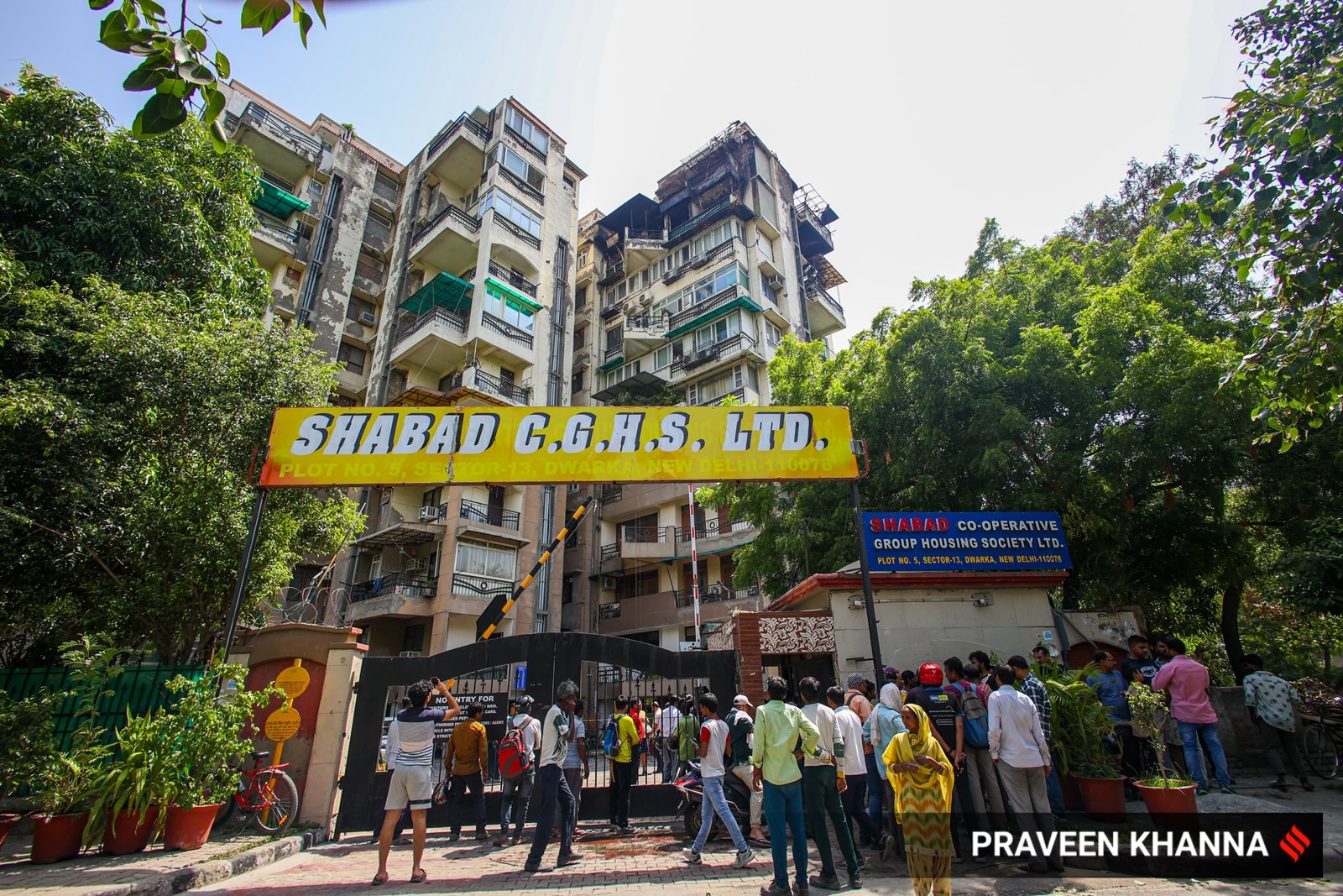 delhi dwarka fire