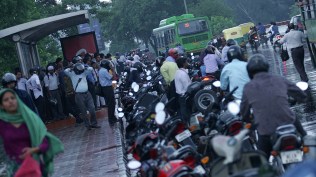 delhi monsoon, weather, indian express