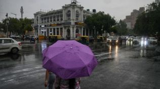Delhi rain