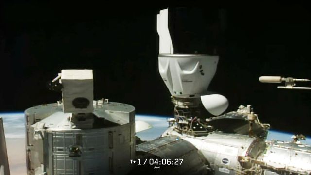 Axiom-4 Mission's Dragon spacecraft has docked with ISS