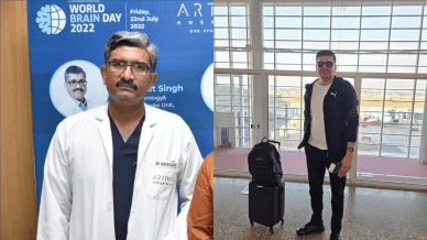 Dr Aditya Gupta (left) and Dr Anupam Goel (right)