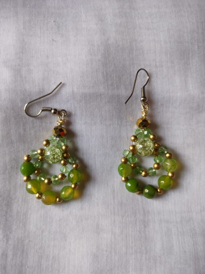 Earrings created by Girija 